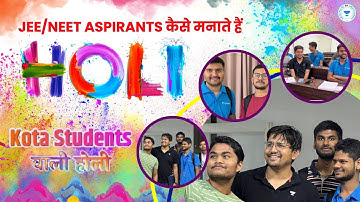 Holi Festival at Kota Offline Ft. RY Sir and RG Sir | Kota Pulse by Unacademy | JEE/NEET Aspirants