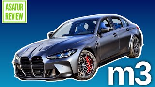 🇩🇪 Обзор BMW M3 G80 4WD Competition Frozen Dark Grey / БМВ М3 Г80 Компетишн Полный привод 2021