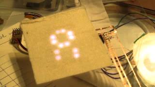 ATtiny Charlieplexed 7-Segment Display