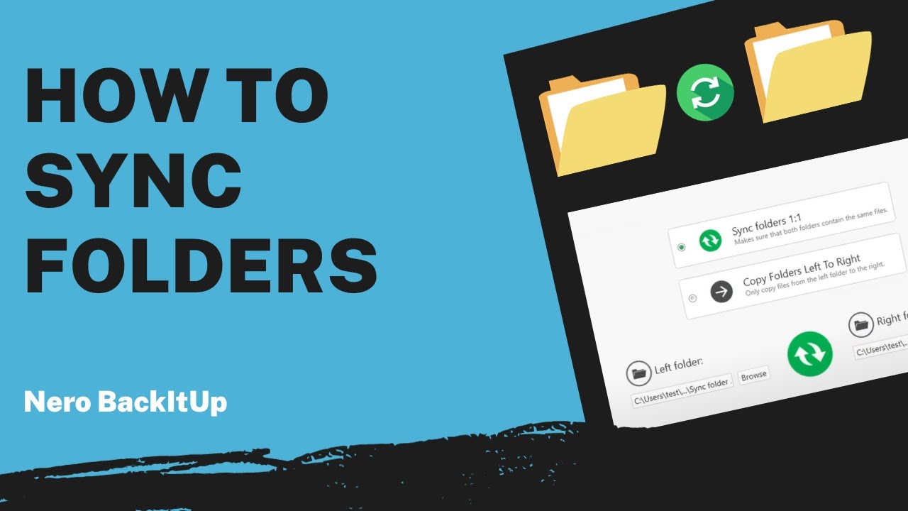 How to Sync Folders | Nero BackItUp Tutorial