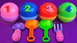 Play Doh Ice Cream Cups Slime Surprise Eggs Learn Colors Squishy CARS Surprise Toys