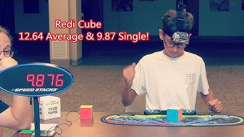 Ian Krueger - Redi Cube 12.64 Average & 9.87 Single!