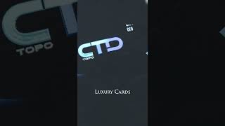 #Luxury #Business #Cards with #Spot UV &amp; #Raised #printing #logo #carddesign #premiumbusinesscards