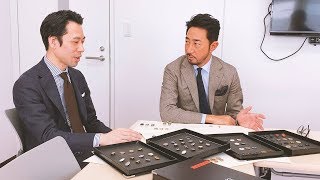 【洋服の神は、細部に宿る！】ボタンまでこだわって、スーツを作ってみませんか？