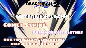 Xenoverse 2: How to get Meteor Explosion, Comet Strike and Our 2 strengths arent just added together