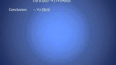 Quantifier Exchange Proof Example: Asleep in Class