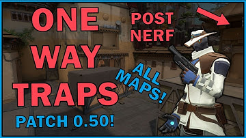 ADVANCED Cypher ONE WAY Trap Spots! All Maps! [WORKS FOR PATCH 0.50] Valorant Tips Super OP!!