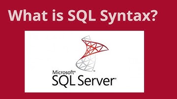 (2) SQL Syntax | What is SQL Syntax | SQL Server Tutorial