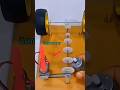 Amazing DIY Gear Motor Car 🚗⚙️ | Mini DC Motor Experiment #shorts #shortsviral #shortvideo #science