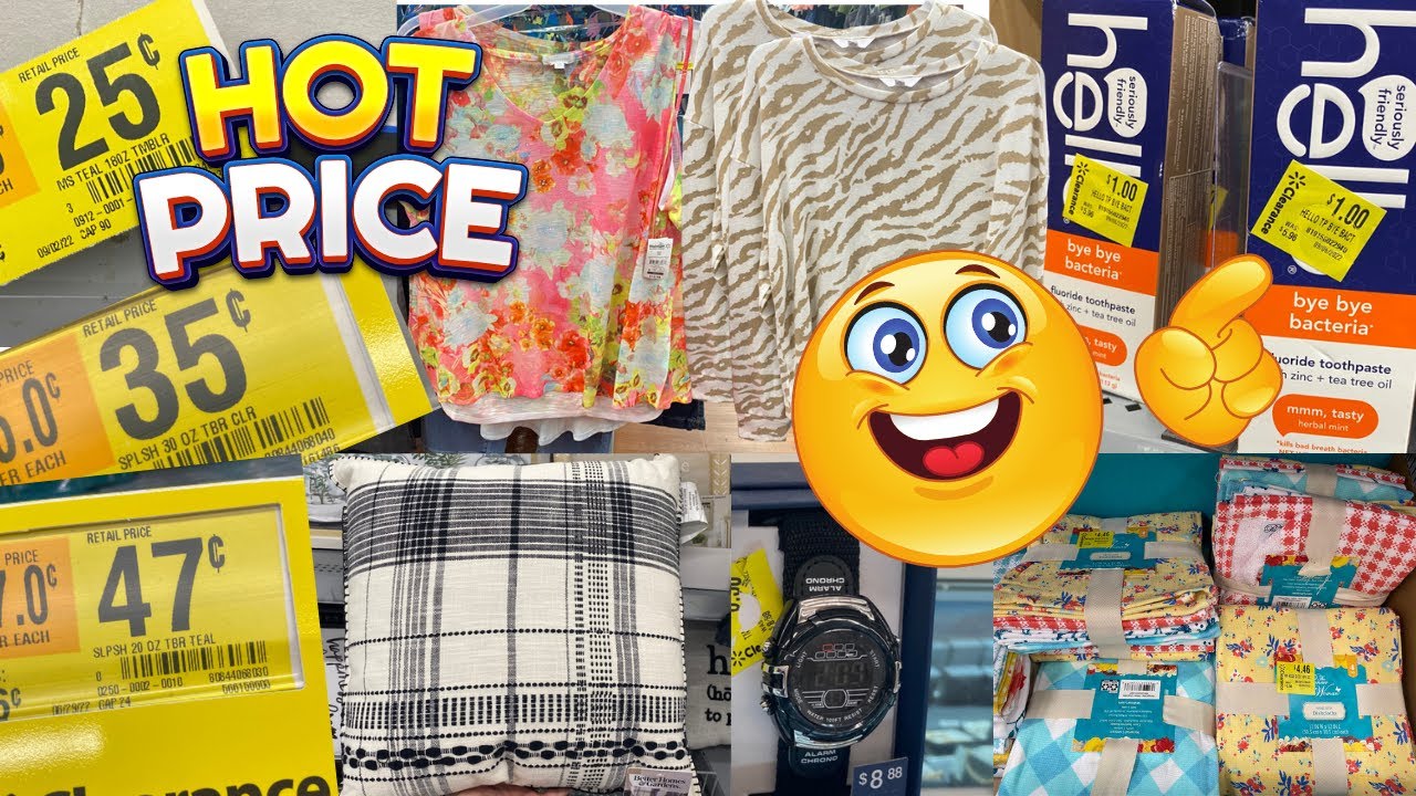 Walmart clearance starting at 0.25/Finding Walmart hidden clearance