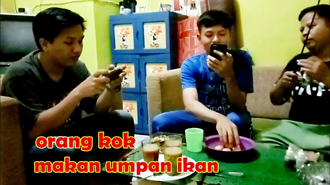 DRAMA KOMEDI || orang makan umpan ikan