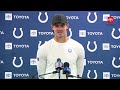 Daniel Jones Media Availability : Colts vs Chargers
