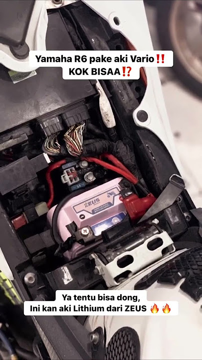 Aki Motor Zeus GTZ-5S Lithium Bisa Loh untuk Yamaha R6 (Video by Express Moto)