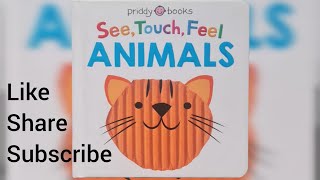 See,Touch,Feel Animals | Priddy Books | Read Aloud