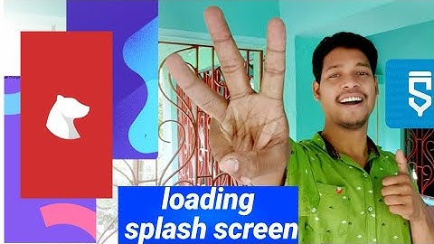 loading welcome Splash screen  Project in sketchware #AndroidAppdeveloper #sketchware #Aauraparti