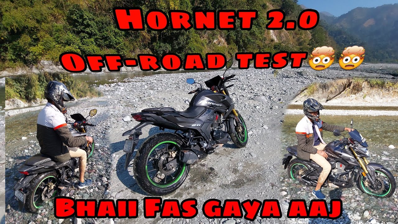 Hornet 2.0 First Ride |Hornet 2.0 2023 | hornet 2.0 Offroading review