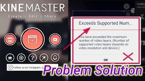 Kinemaster multiple layers Problem (Hindi)✓ | Add video as second layer in kinemaster | Mod layer |👍