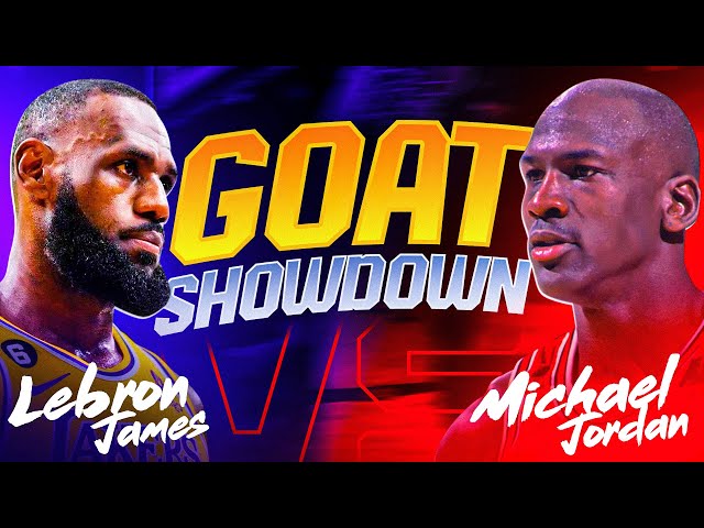GOAT Showdown: Michael Jordan vs LeBron James | SportsMonkey class=