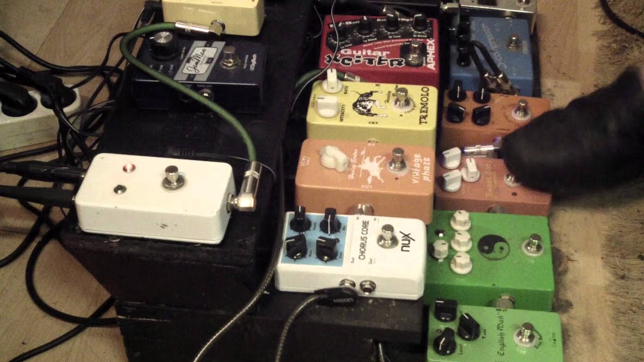 gfs lipstick humbucker sur clone de strat cheap (aldi) YouTube