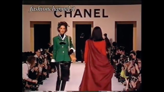 Chanel Fall 1994 Runway Campaign Faux Fur Coat