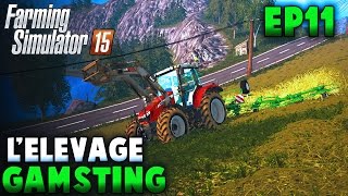 Farming Simulator 15 | L'Élevage Gamsting | Episode 11 | Nouvelle Faneuse ! (RôlePlay)