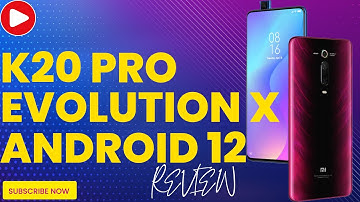 K20 Pro Evolution X Latest Update Is 🔥🔥 | Android 12 With Customization & Amazing Gaming Performance
