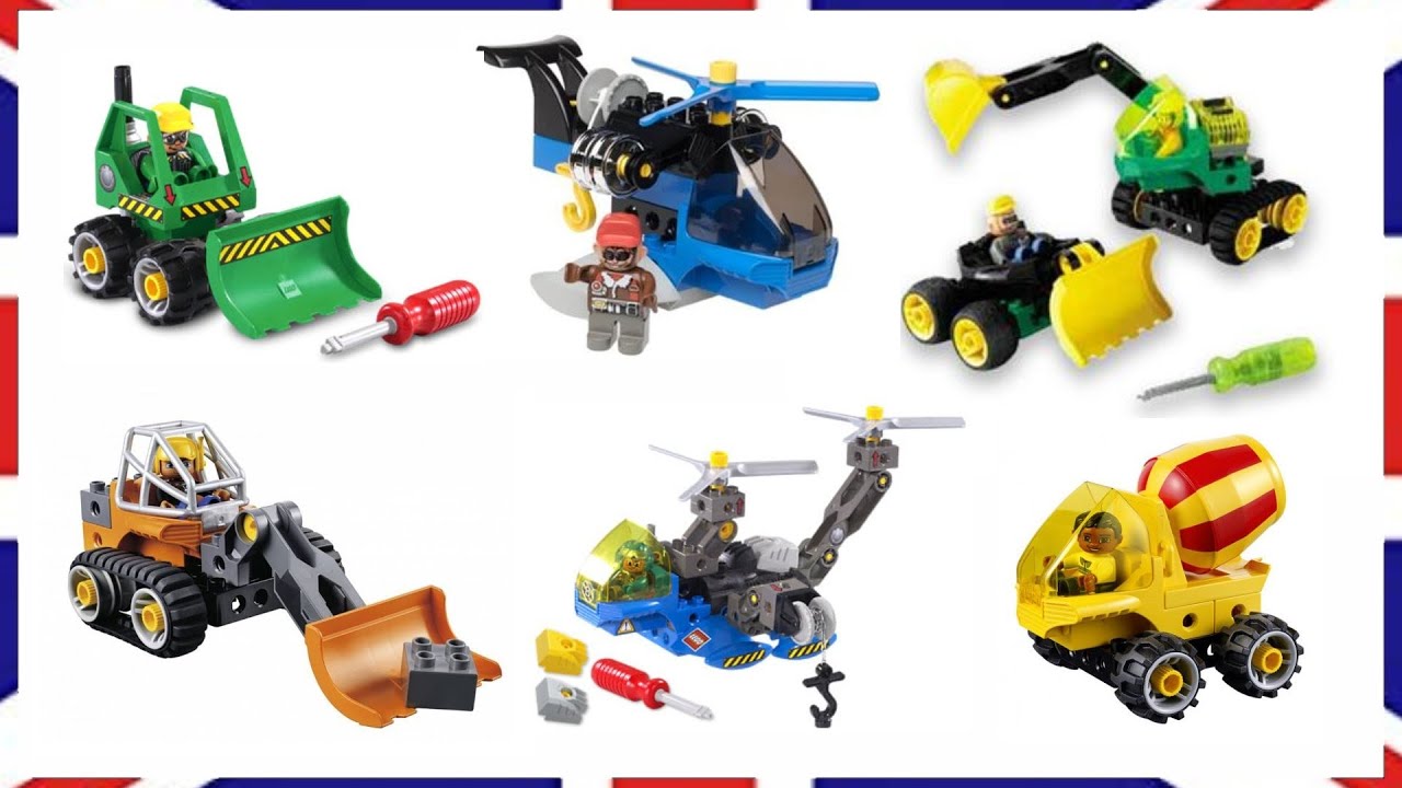 🚀 LEGO DUPLO Space construction car Duplo toolo action wheeler tech machine 🛰 - YouTube