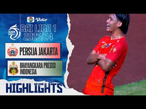 Highlights - Persija Jakarta VS Bhayangkara Presisi Indonesia | BRI Liga 1 2023/2024