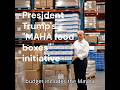 President Donald Trump S MAHA Food Boxes Initiative For Seniors President Donald Trump S MAHA Food Boxes Initiative For Seniors