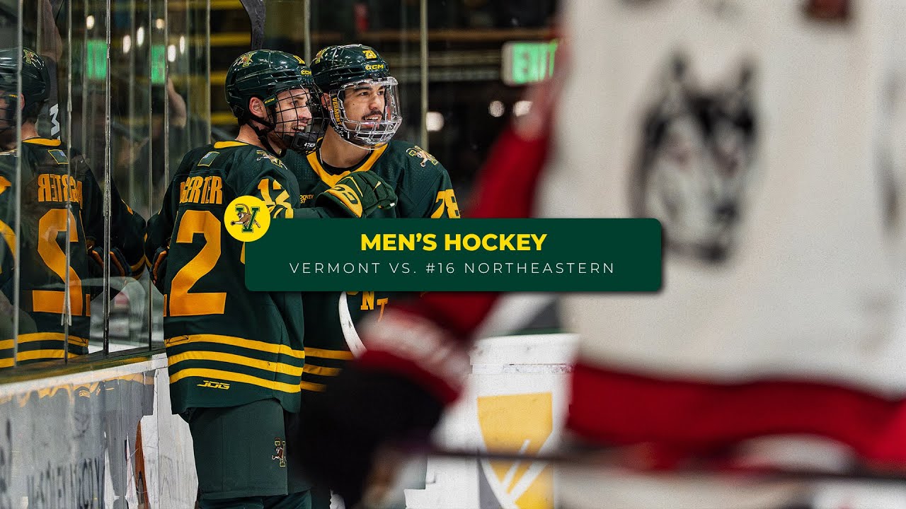 Men's Hockey: Vermont vs. #16 Northeastern (1/10/26)