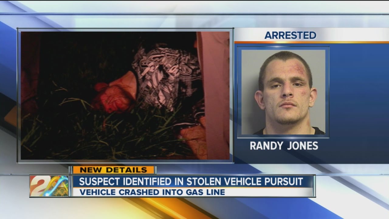 Suspect identified in stolen vehicle pursuit - YouTube
