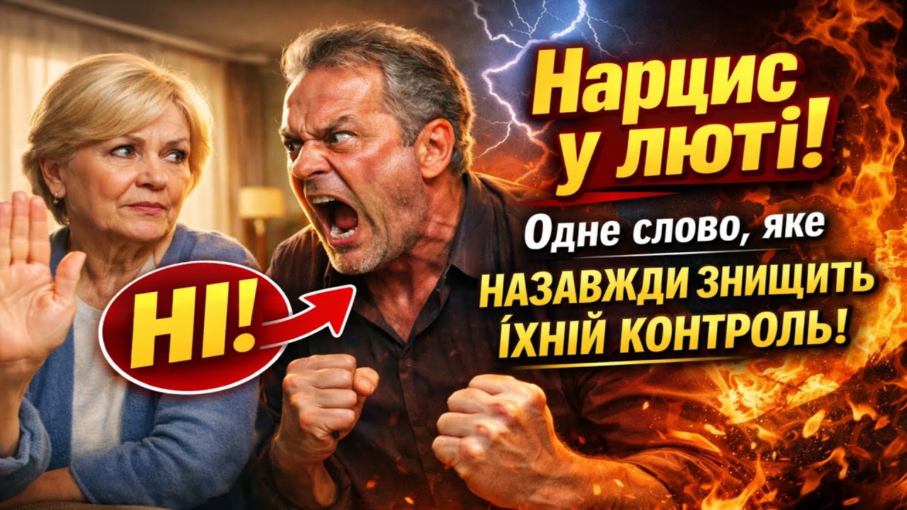 Нарцис у люті! Одне слово, яке назавжди знищить їхній контроль.
