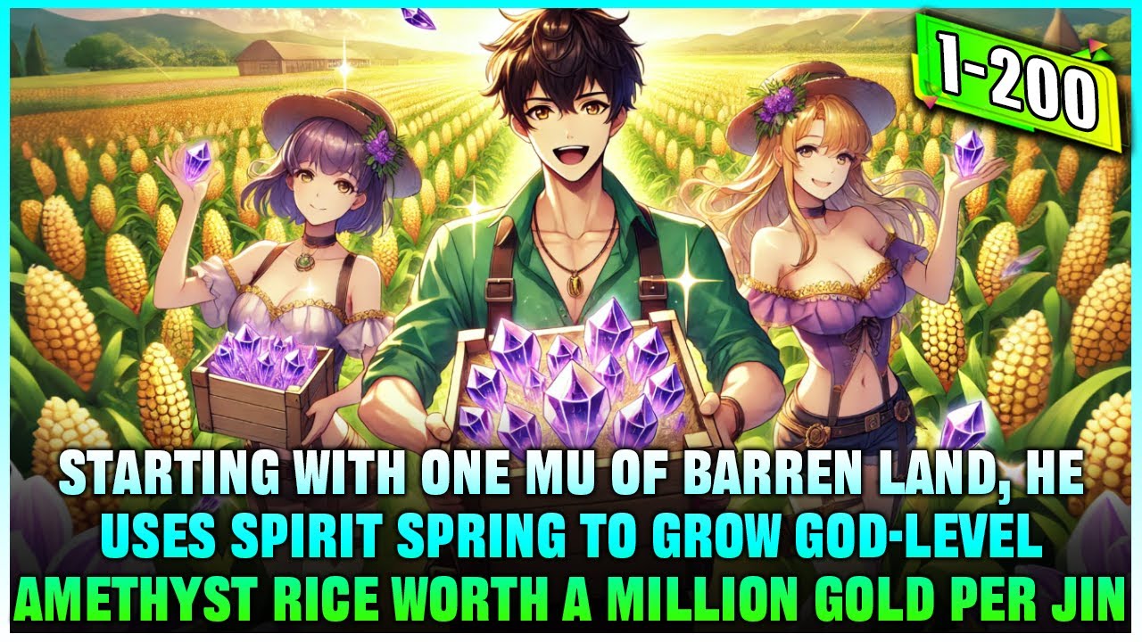 He Can Travel Between Worlds to Farm, and His Amethyst Rice Sells for a ...