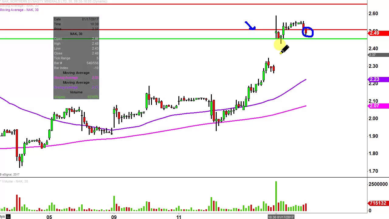 northern dynasty minerals ltd nak stock chart technical northern dynasty stock chart