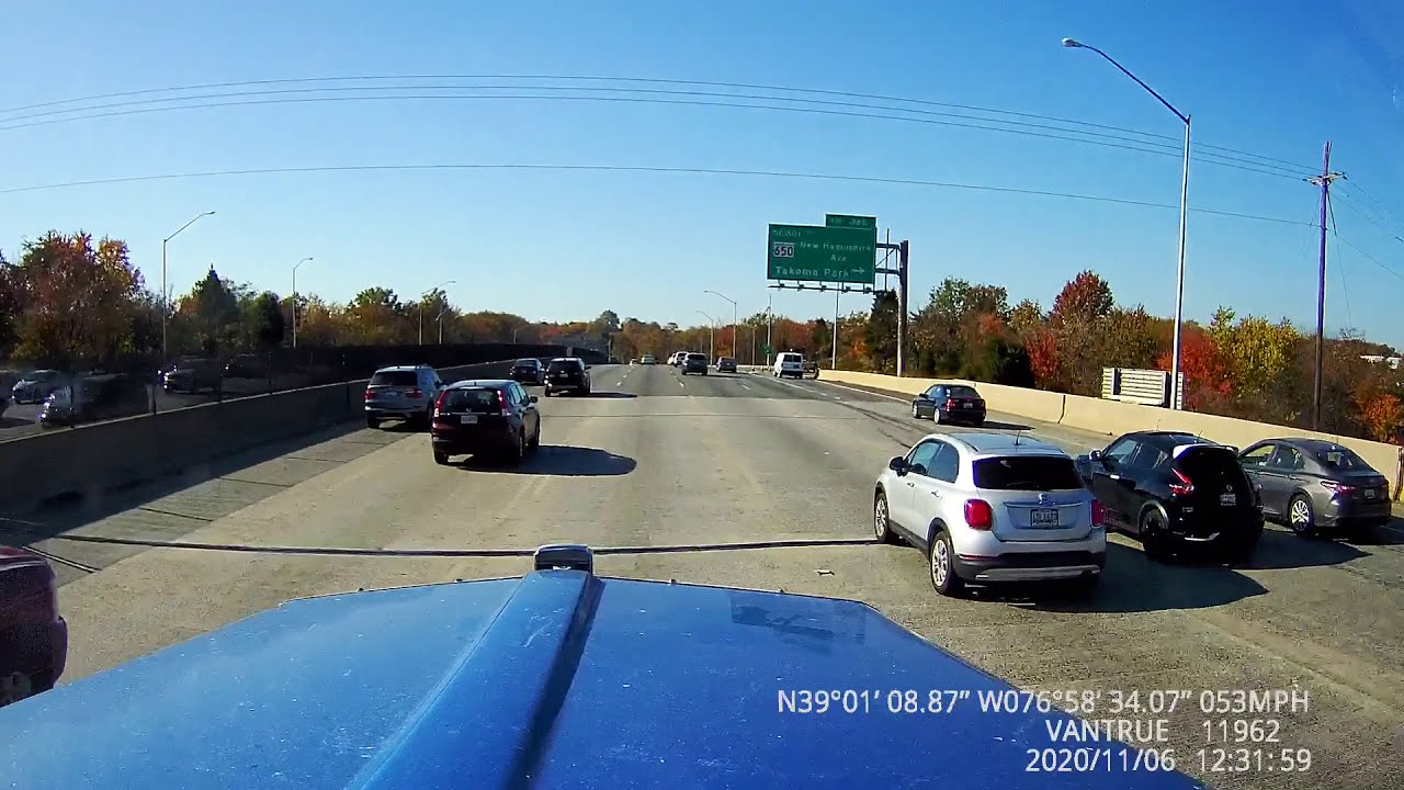 495 at New Hampshire Avenue Ramp YouTube