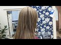 Крупное мелирование волос лёгкий способ | сочни мелирования килишни осон йули салон красоты Элегант