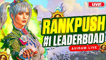 ROAD TO #1 LEADERBOARD || PLATINUM TO CONQUEROR RANK PUSH LIVE ||