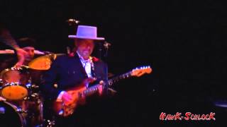 Bob Dylan and his Band - Beyond Here Lies Nothin&#39; live 2011 Tucson, AZ
