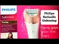 Philips Satinelle Epilator Unboxing