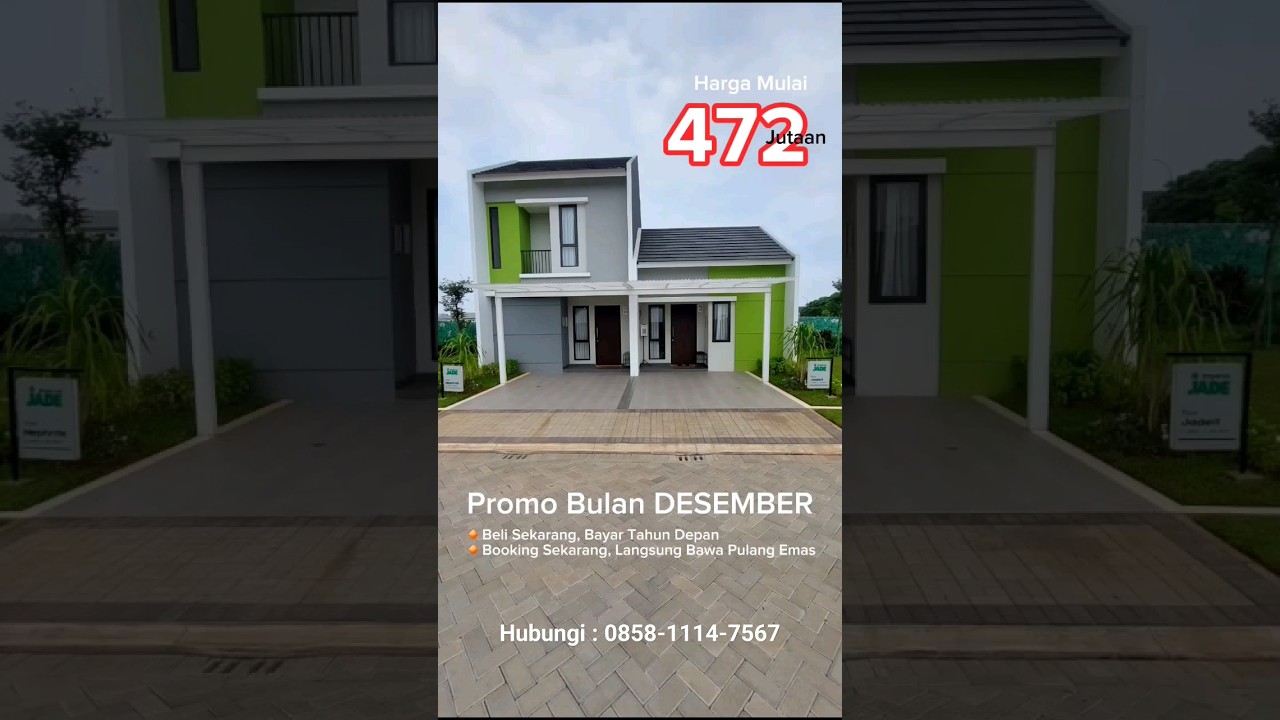 Cluster Imperial JADE Jaya Imperial Park Sepatan, Hubungi : 0858-1114-7567