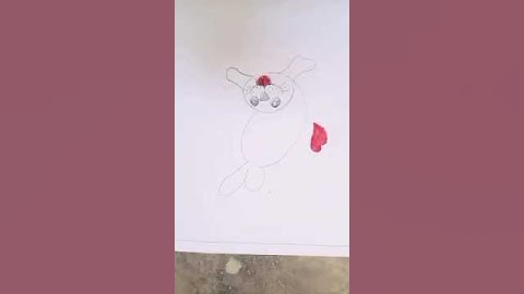 easy seal drawing with no.6#yt #ytshort #art #drawing