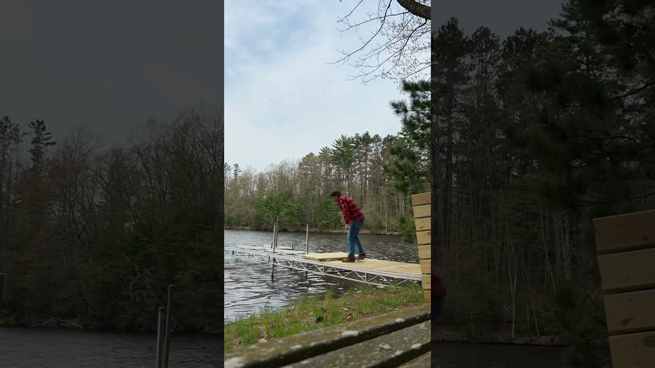 North Woods Dock Install