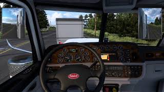 (ats american truck simulator) fedex delivring clothes to office depot in vegas from texas