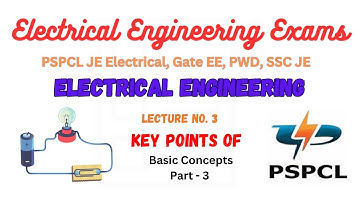 Lecture No. 3 | Basic Concepts | AC Fundamentals | Electrical Engineering Exams