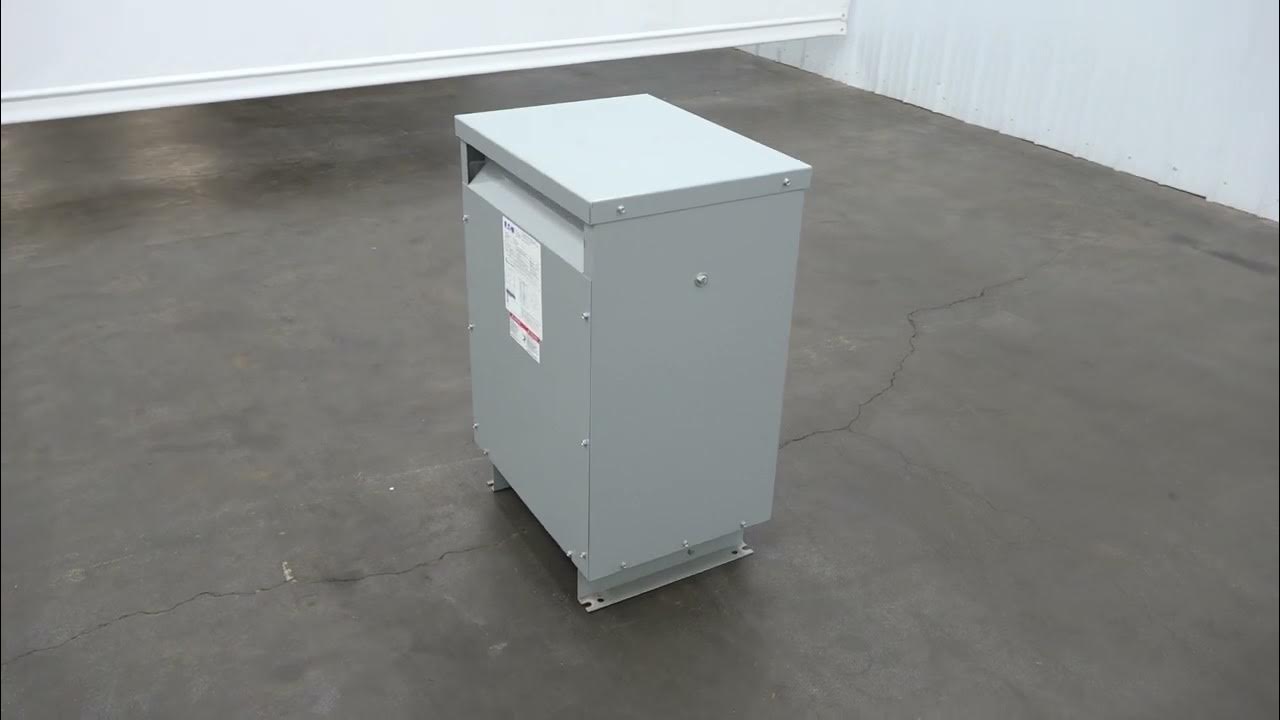 E17600 Eaton Low Voltage Dry Type Distribution Transformer YouTube