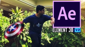" CAPTAIN AMERICA " Shield Effect !!! Tutorial | Element 3d | After Effects