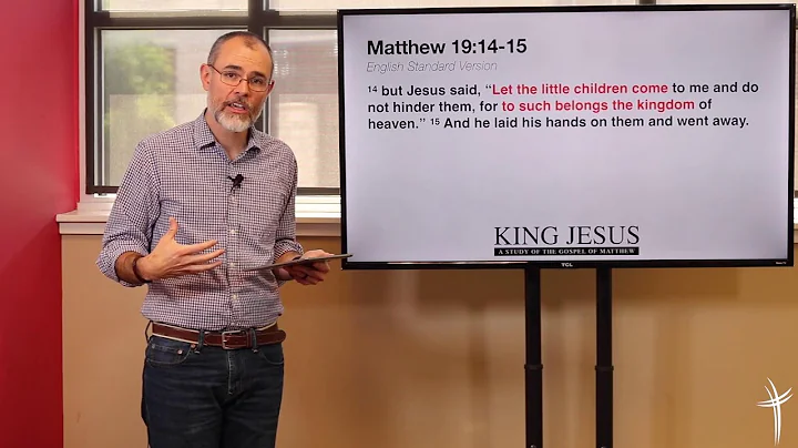 Hãy để trẻ em đến với Chúa (Bài suy niệm về Matthew 19:13-15)