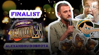 Evolu?ia lui Alexandru Dobrot? pe scena Stand-up Revolution!