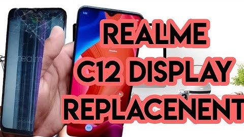 Realme C12 Lcd display replacement | realme c12 combo change @salamtechmalayalam