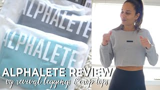 Alphalete Review - OG Revival Leggings + Crop Tops